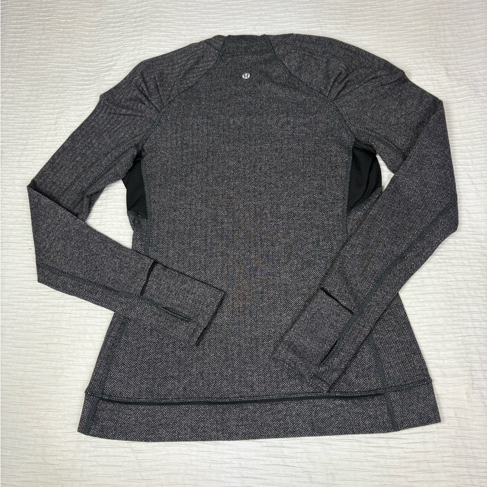 lululemon athletica Charcoal Long Sleeve Top - Picture 8 of 9